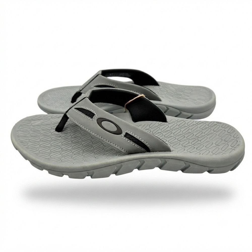 Oakley Operative Sandal 2.0 Mens Size 13 Stone Gray Sport Flip Flop **NEW** - Picture 9 of 13